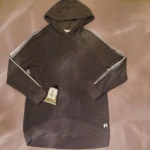 Victoria's Secret Grey Hooded Sweatshirt Size S & PINK Vanilla Bean Body Cream